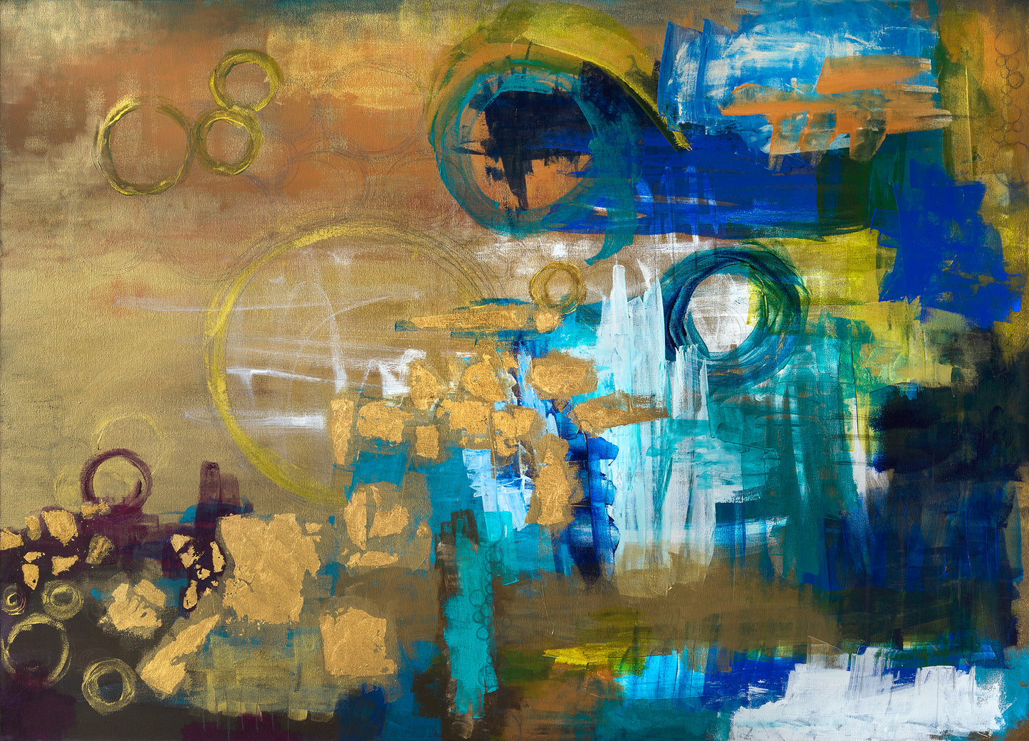 Scadron Emergence Abstract Art Painting