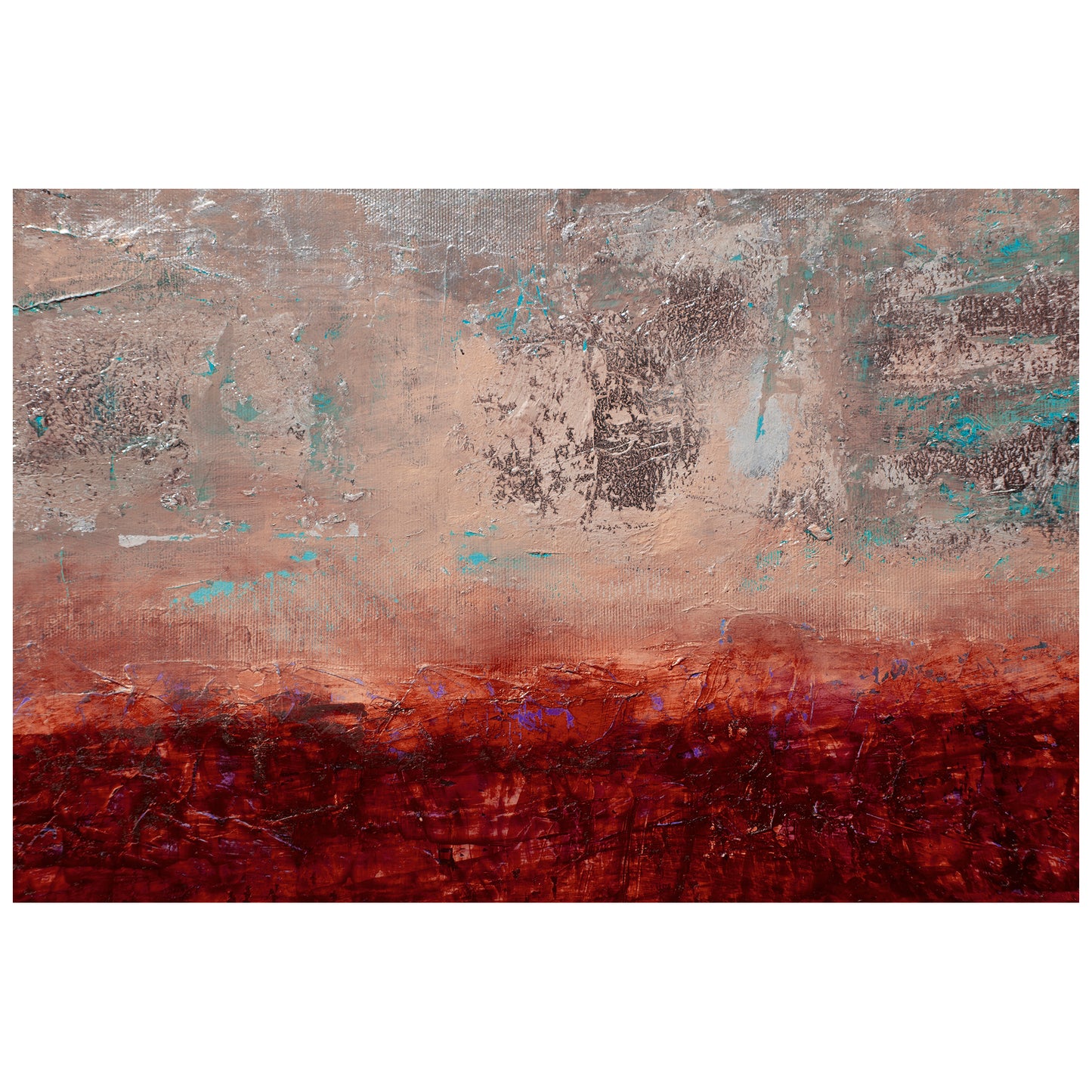 Scadron Geo Scapes 2 Abstract Art Print