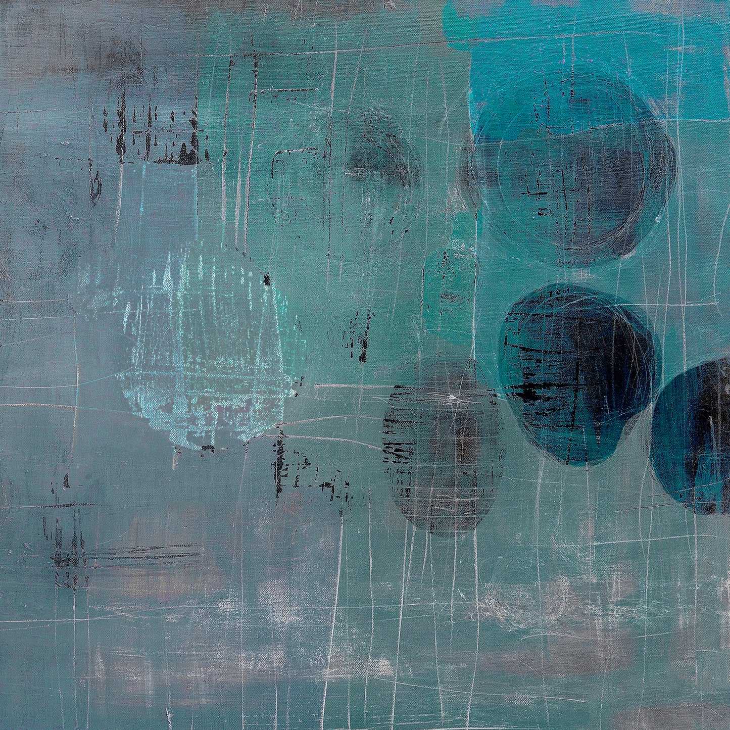 Scadron New Worlds 7 Abstract Art Print