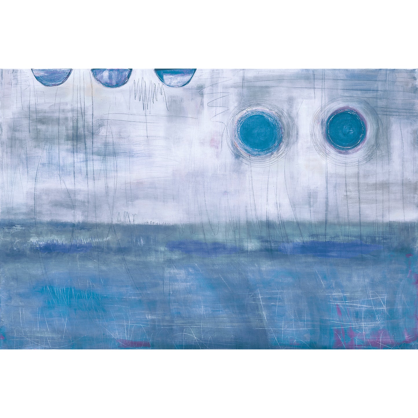 Scadron New Worlds 9 Abstract Art Print