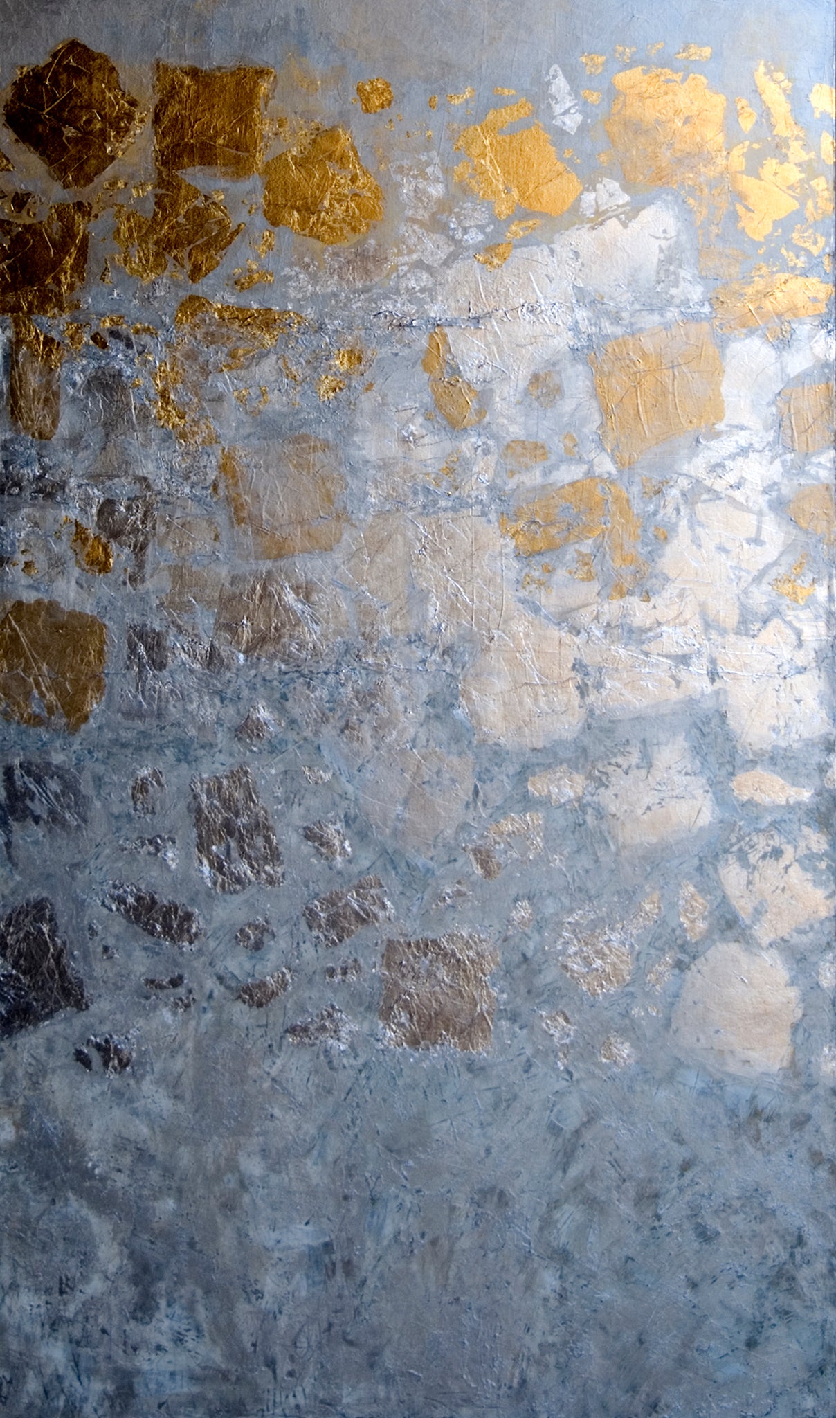 Scadron Tactile Lunar Abstract Art Painting