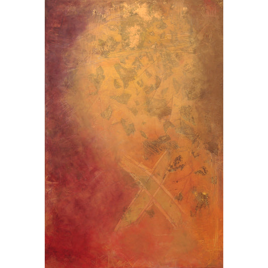 Scadron Terra Markings 5 V Abstract Art Painting