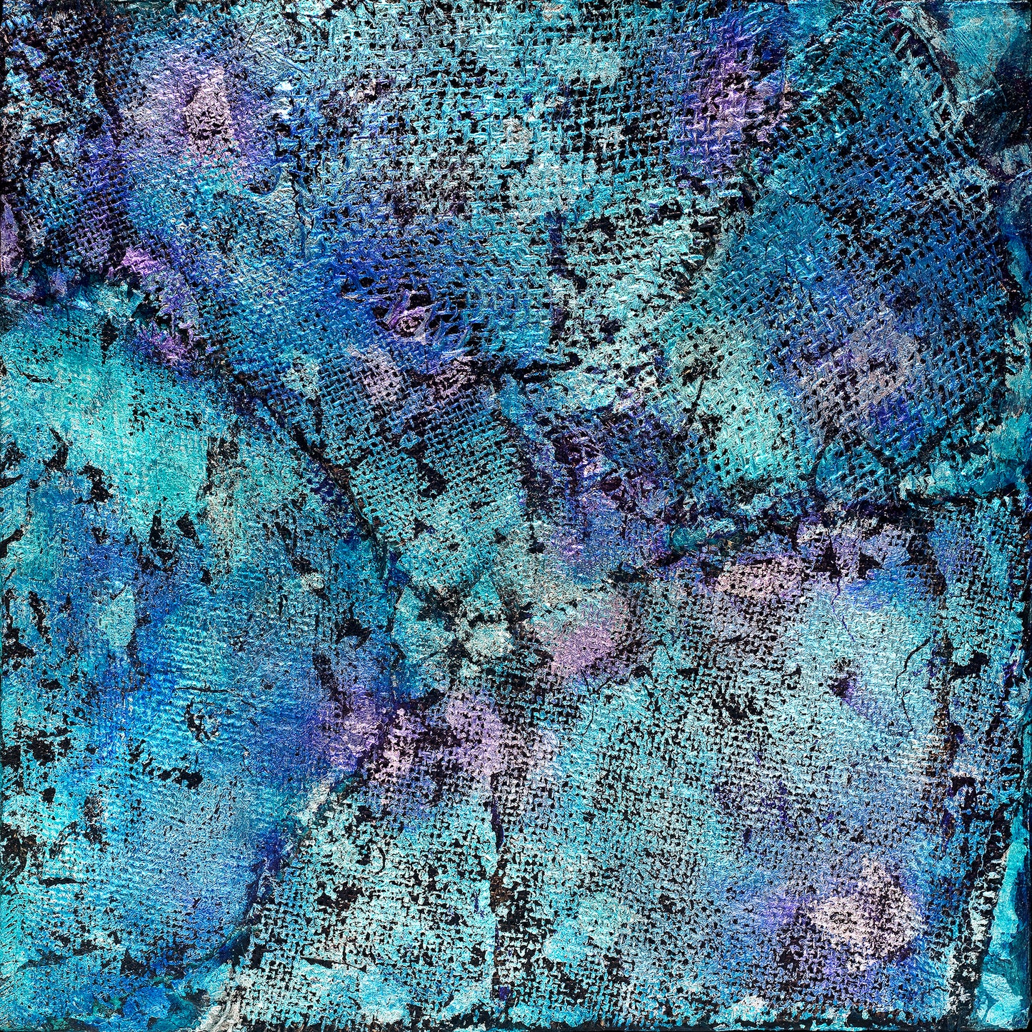 Scadron Untitled 2025 12x12 Abstract Art Painting