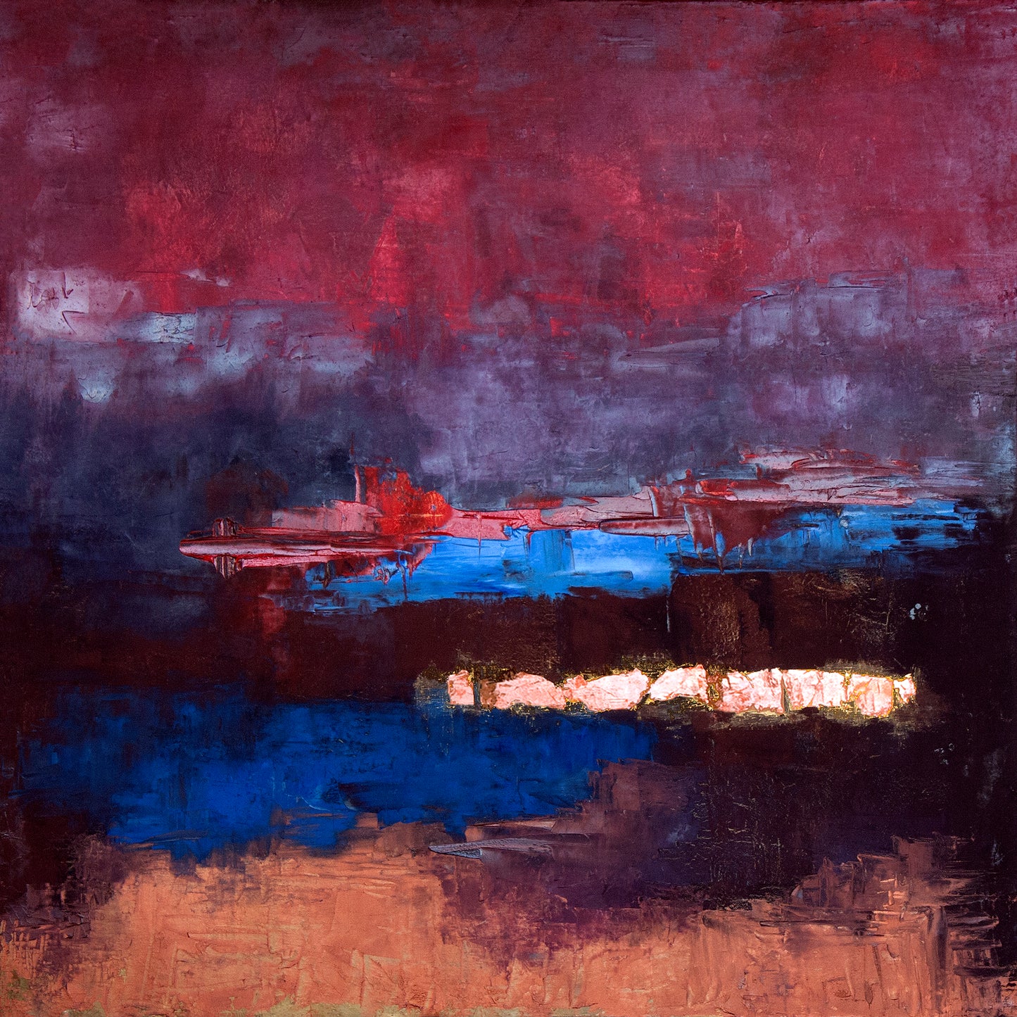 Scadron West Abstract Art Painting