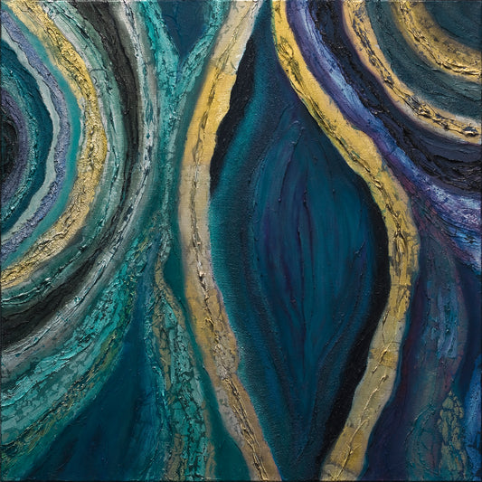 Scadron Cosmos Fragment V 5 Abstract Art Painting